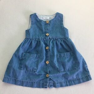 100% Cotton Denim Jumper by Next